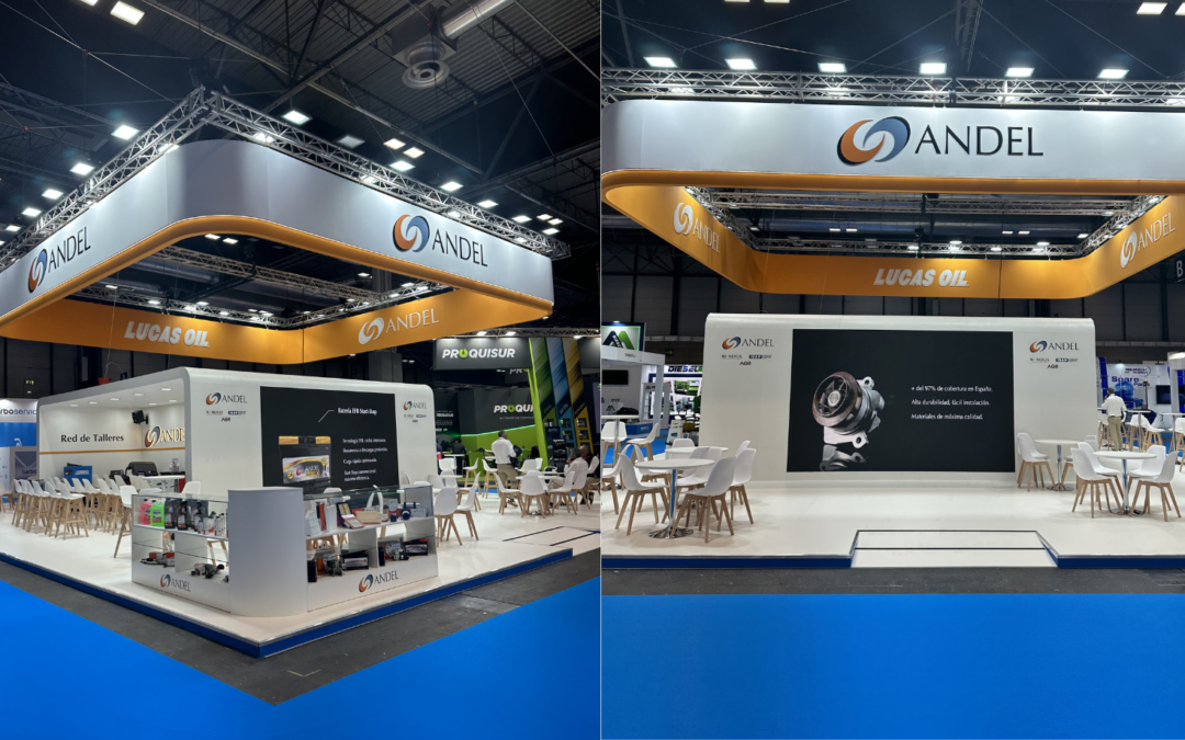 Stand de Andel Motortec 2025 en IFEMA