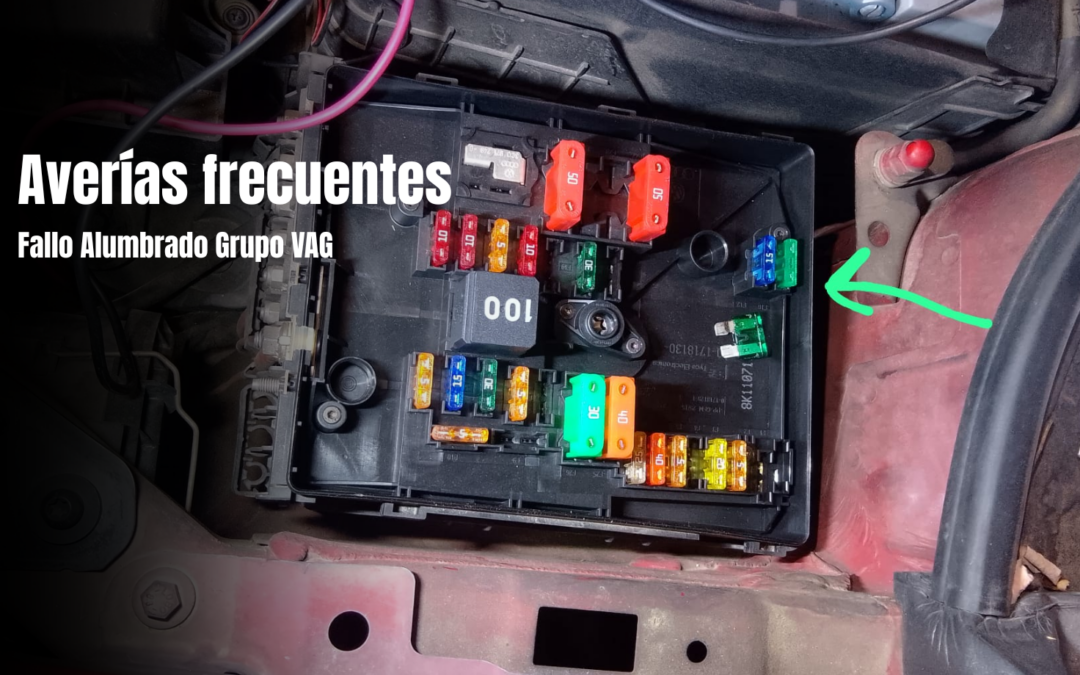 squema de fusibles para solucionar el fallo alumbrado grupo VAG
